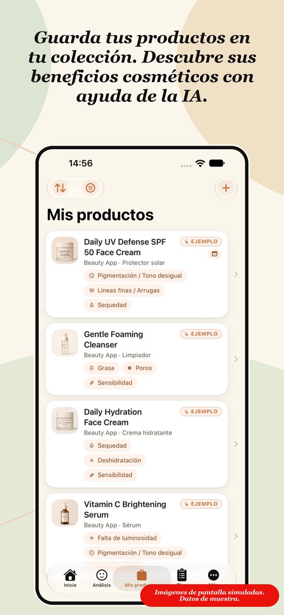 Beauty App by HG - Biblioteca de mis productos