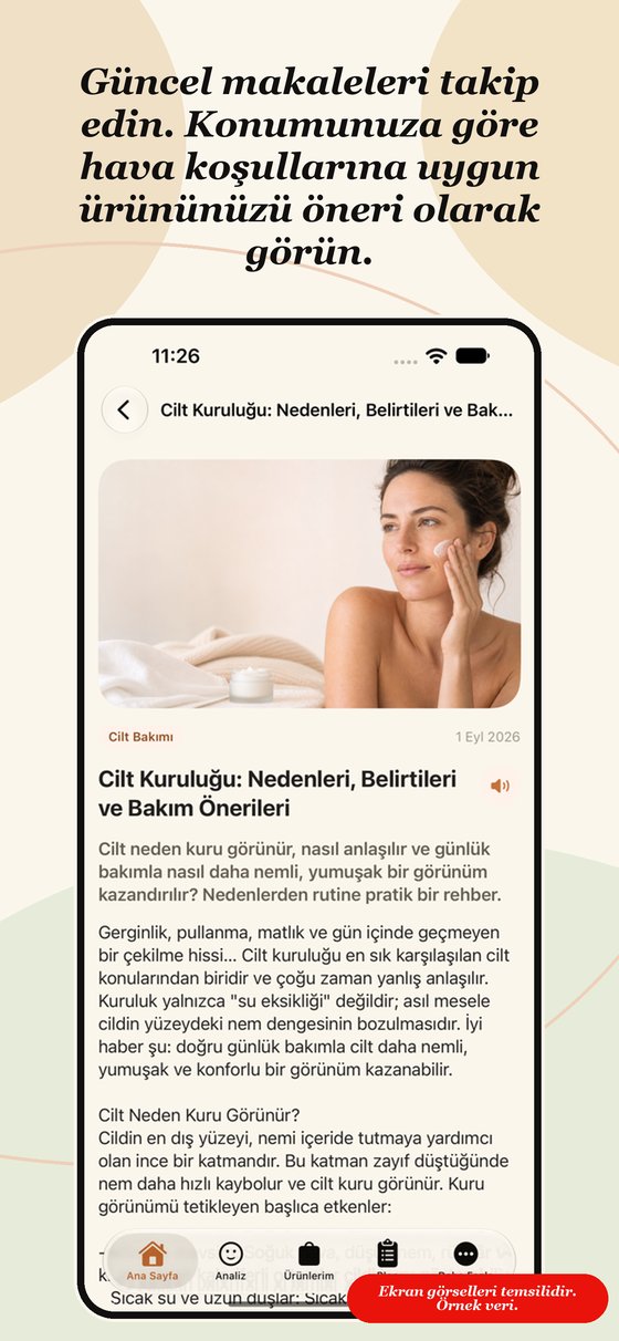 Beauty App by HG - Ana sayfa ve hava durumu