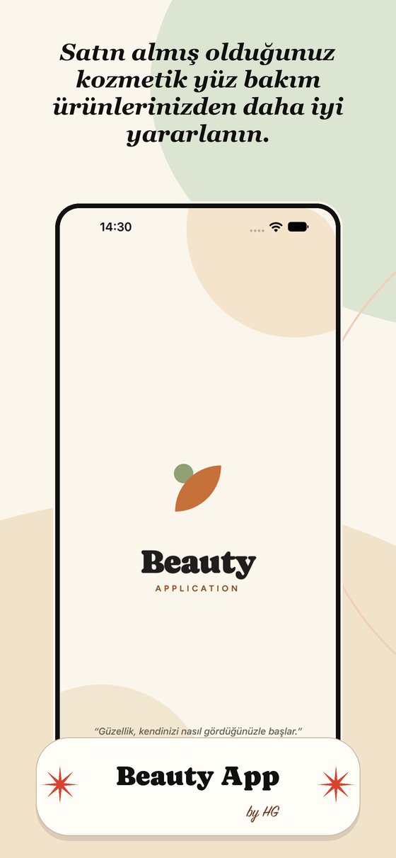Beauty App by HG - Tanıtım ekranı