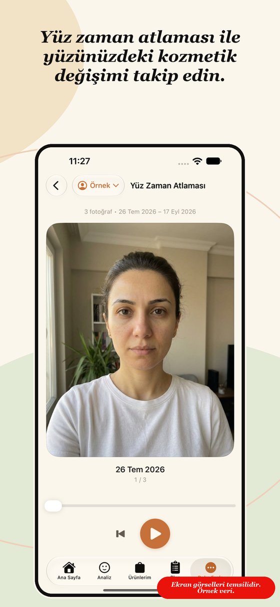 Beauty App by HG - Yüz zaman atlaması