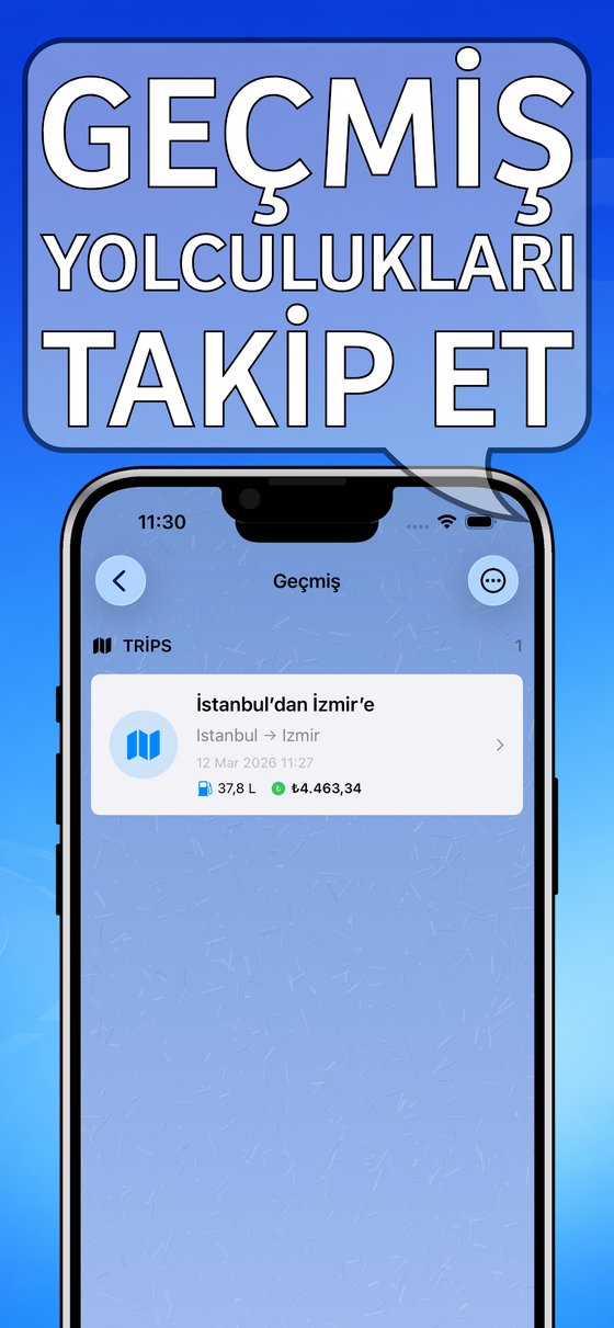 Yakıt Maliyet - Geçmiş yolculuklar