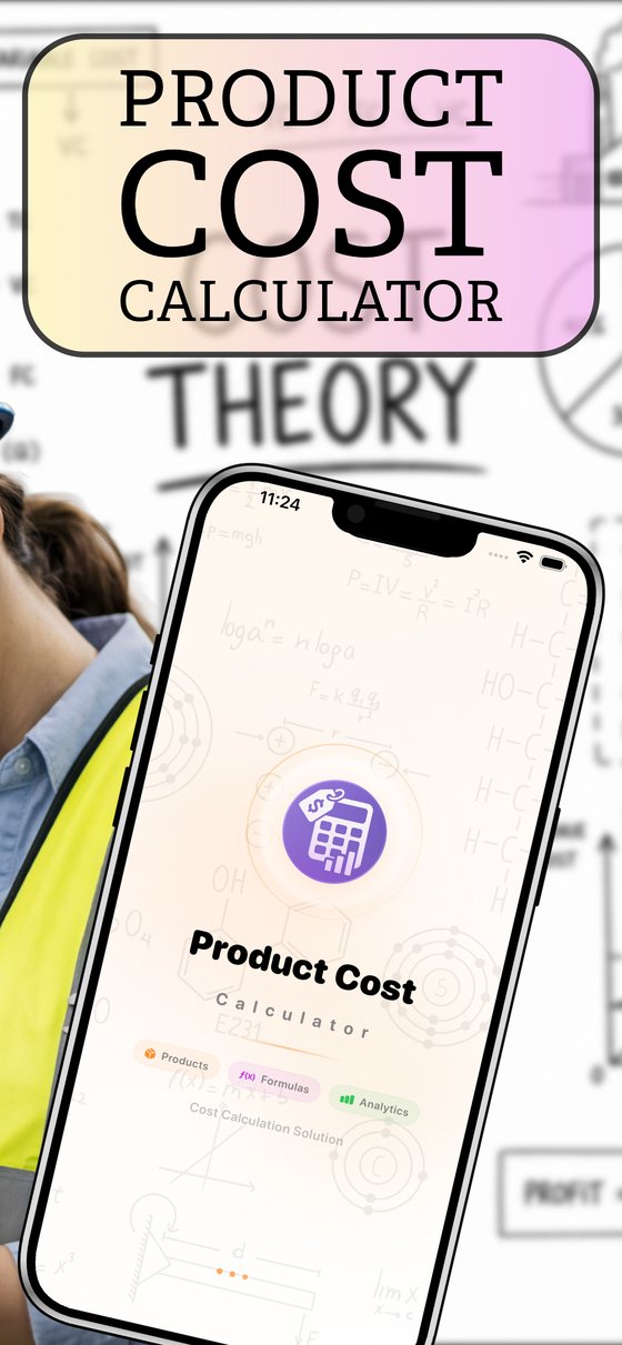 Product Cost Calculator - Willkommensbildschirm
