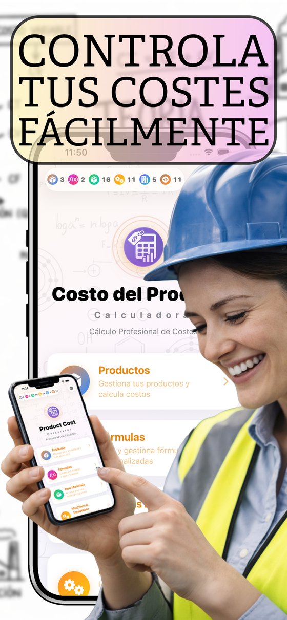 Costo del Producto - Productos, fórmulas y materias primas